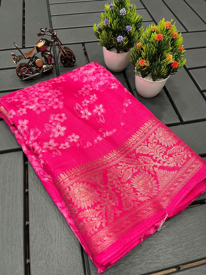 Small flower By Wow Designer Non Catalog Sarees
